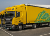 DHL rozšiřuje flotilu ekologických kamionů na zkapalněný zemní plyn
