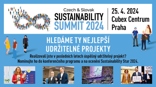 Sustainability Summit hledá ty nejlepší udržitelné projekty
