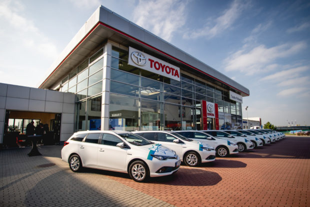 Philip Morris si pořídil novou flotilu hybridů Toyota