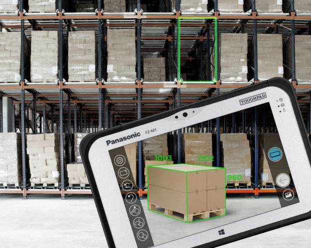 Tablet s 3D kamerou pomáhá optimalizovat skladové prostory
