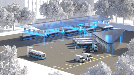 Elektrobusy v Lipsku budou k dobíjení používat systémy Siemens