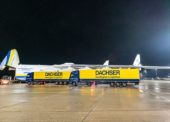 Dachser přepravil zdravotnický materiál největšími nákladními letadly na světě