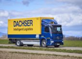 Dachser zařazuje do provozu elektrické nákladní vozidlo eActros