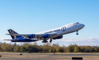 Kuehne+Nagel uvádí do provozu nákladní letoun Boeing 747-8F