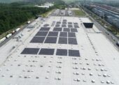 Lidl instaloval fotovoltaiku na střechu buštěhradského logistického centra