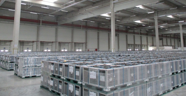 skladování baterie